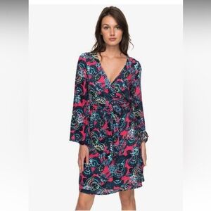 Roxy Kimono Wrap Dress